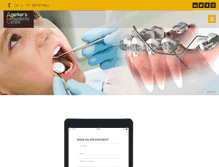 Tablet Screenshot of orthodontistinpune.com